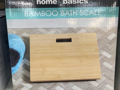 Bamboo Bath Scale