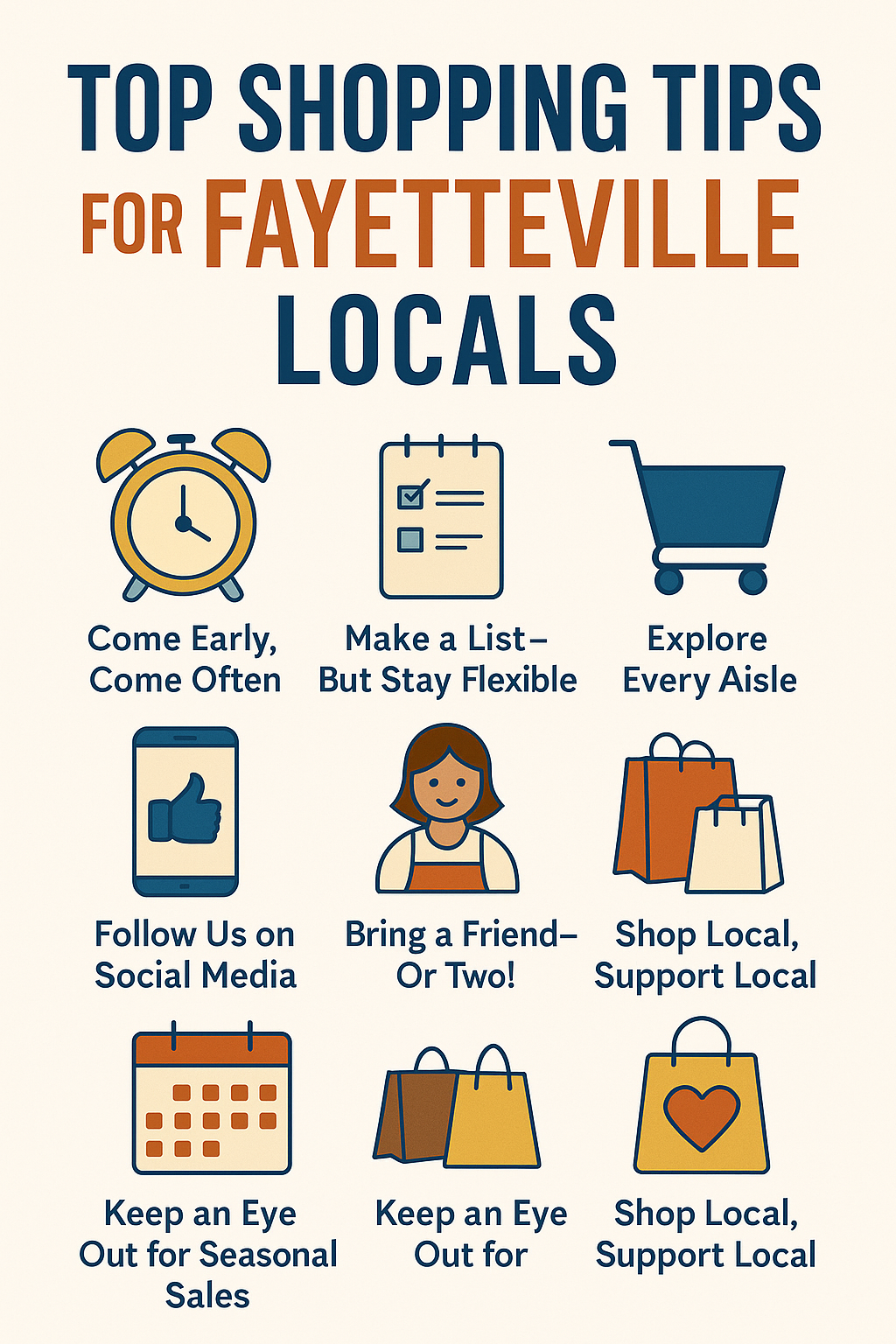 Top Shopping Tips - Fayetteville