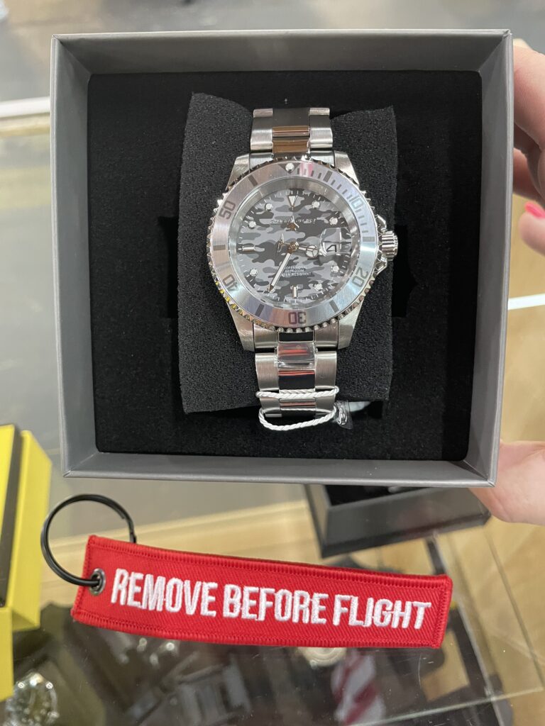 Camo Watch at Fayetteville Wholesalers